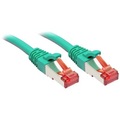 LINDY, Lindy 47754 - Cat6 S/FTP Kabel, grün, 15m Patchkabel
