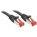 LINDY, Lindy RJ-45 Cat.6 S/FTP 15m networking cable Cat6 S/FTP (S-STP) Black