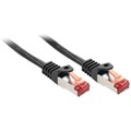 LINDY, Lindy 47378 - Basic Cat6 S/FTP Kabel, schwarz, 10m Patchkabel