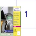 Avery-Zweckform B4775-50 210 x 297 mm Polyethylenfolie Weiß 50 St. Permanent Universal-Etiketten Laser 50 Blatt DIN A4