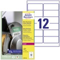  Avery Zweckform Etiketten, 99.1mm x 42.3mm, weiss, matt, A4, L7913-40, (40 Blatt) 
