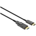 Manhattan HDMI Anschlusskabel HDMI-A Stecker, HDMI-Micro-D Stecker 20 m Schwarz 355513 HDMI-fähig, High Speed-HDMI