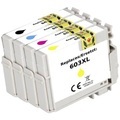 Renkforce Tintenpatrone ersetzt Epson 603XL (C13T03A64510) Kompatibel Kit Schwarz, Cyan, Magenta, Gelb