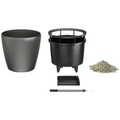 Lechuza - 3er-Set Blumenkästen mit Integriertem Bewässerungssystem Classico Premium 35 LS - Anthrazit