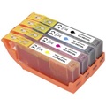 Renkforce, Renkforce Tintenpatrone ersetzt Canon CLI-581XXL BKCMY Kompatibel Kombi-Pack Schwarz, Cyan, Magenta, Gelb RF-5679864