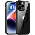 JT Berlin Pankow Hybrid MagSafe Backcover Apple iPhone 15 Pro Schwarz, Transparent