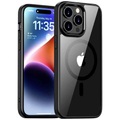JT Berlin Pankow Hybrid MagSafe Backcover Apple iPhone 15 Pro Max Schwarz, Transparent