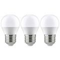 Paulmann LED-Tropfen E27 3,5W 2.700K opal 3er-Pack