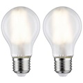 LED-Lampe E27 7W Filament 2.700K matt 2er-Packung