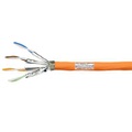 LogiLink CPV0059 RJ45 Netzwerkkabel, Patchkabel CAT 7 50 m Orange Flammwidrig, Gesamtschirm, Halogenfrei, Paarschirm 1