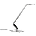 Luctra TABLE PRO 2 LINEAR BASE 929023 LED-Tischlampe LED LED fest eingebaut Silber