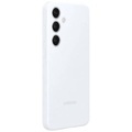 Samsung Back Cover Silicone Galaxy S24 Weiss Handyhüllen Case Taschen