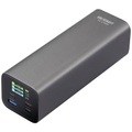 VOLTCRAFT, VOLTCRAFT VC-C909 Powerbank 27000 mAh Power Delivery 3.0 Li-Ion Schwarz-Silber Statusanzeige