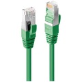 LINDY, LINDY 47677 RJ45 Netzwerkkabel, Patchkabel CAT 6a S/FTP 1.00 m Grün 1 St.