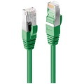 LINDY 47682 RJ45 Netzwerkkabel, Patchkabel CAT 6a S/FTP 7.50 m Grün 1 St.