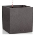 Lechuza Blumentopf Canto W?rfel, Schwarz