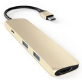 Satechi Usb-C Slim Aluminium Multiport Adapter