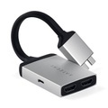 Satechi - USB C auf Dual 4K HDMI 60Hz Adapter Power Delivery (ST-TCDHAS) - Silber