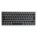 Satechi - Slim X1 Bluetooth Aluminium Tastatur Keyboard Schweizer Layout (ST-BTSX1M-CH) - Space Grau