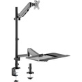 My Wall HL63L 1 Stück Monitor-Tischhalterung 43,2 cm (17) - 81,3 cm (32) Schwarz Höhenverstellbar, Neigbar, Schwenkbar,