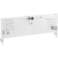 SpeaKa Professional Monitor-Tischhalterung SP-B25-02 Monitor + Organizer Board 1 Display(s) Weiß (matt) Starr