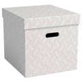VON Archivschachtel Cube 29 l, 3 Stück, Weiss