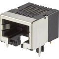 RJ45-Einbaubuchse Buchse, Einbau horizontal Pole: 8P8C Modular jacks Metall FCI 92250-088LF 1 St.