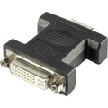 Renkforce DVI / VGA Adapter [1x DVI-Buchse 24+5pol. - 1x VGA-Stecker] Weiß schraubbar