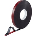 TOOLCRAFT 93038c185 93038c185 Doppelseitiges Klebeband Rot/Schwarz (L x B) 30 m x 20 mm 1 Rolle(n)