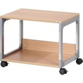 Durable, DURABLE Multifunktions- / Druckerfahrwagen 2 Böden silber / Buche