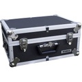VISO Transportbox, gepolstert Alu-Rahmen mit Sperrholzwänden, mit Griff Außen-LxBxH 450 x 350 x 210 mm