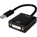 Logilink, LogiLink USB / DVI Adapter [1x USB 3.0 Stecker A - 1x DVI-Buchse 24+5pol.] Schwarz