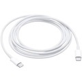 Apple Datenkabel/Ladekabel [1x USB-C™ Stecker - 1x USB-C™ Stecker] 2 m Weiß