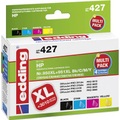 edding, Edding Tinte ersetzt HP 950, 950XL, 951, 951XL Kompatibel Kombi-Pack Schwarz, Cyan, Magenta, Gelb edding 427 EDD-427