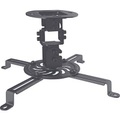 Manhattan Beamer-Deckenhalterung Neigbar+Schwenkbar Boden-/Deckenabstand (max.): 15 cm Schwarz