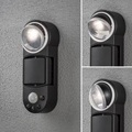 LED-Außenstrahler Prato Batteriebetrieb 10cm breit