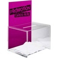 Sigel Aktionsbox mit Einwurf VA150 Transparent (B x H x T) 225 x 310 x 170 mm 1 St.