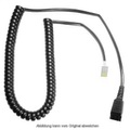Telefon-Headset-Kabel AK-1 PLX-QD Schwarz