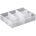raaco Sortimentskoffer-Einsatz (L x B x H) 109 x 79 x 24 mm Anzahl Fächer: 8