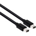 club3D Mini-DisplayPort Anschlusskabel [1x Mini-DisplayPort Stecker - 1x Mini-DisplayPort Stecker] 2 m Schwarz