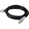club3D HDMI Anschlusskabel [1x HDMI-Stecker - 1x HDMI-Stecker] 1 m Schwarz-Silber