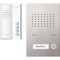 Ritto by Schneider 3857210 Türsprechanlage Kabelgebunden Komplett-Set 1 Familienhaus Weiß/Edelstahl