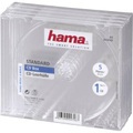 Hama 44748 CD BOX STD Clear - CD-Leerhülle (Transparent)