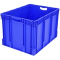 Stapelbehälter lebensmittelgeeignet (L x B x H) 800 x 600 x 520 mm Blau 1657941 1 St.