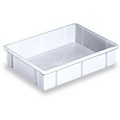 undefined, Stapelbehälter lebensmittelgeeignet (L x B x H) 445 x 345 x 90 mm Natur-Weiß 1658525 1 St.