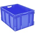 Stapelbehälter lebensmittelgeeignet (L x B x H) 800 x 600 x 420 mm Blau 1658724 1 St.
