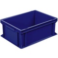 Stapelbehälter lebensmittelgeeignet (L x B x H) 400 x 300 x 170 mm Blau Basic 1658184 1 St.