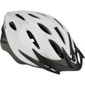 Fischer Fahrrad White Vision S/M City-Helm Weiß, Schwarz Konfektionsgröße=M