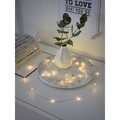 Konstsmide 1461-860 Micro-Lichterkette Innen batteriebetrieben 40 LED (einfarbig) Bernstein