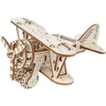 Wooden City Kinetisches 3D-Holzpuzzle "Doppeldecker", ohne Klebstoff